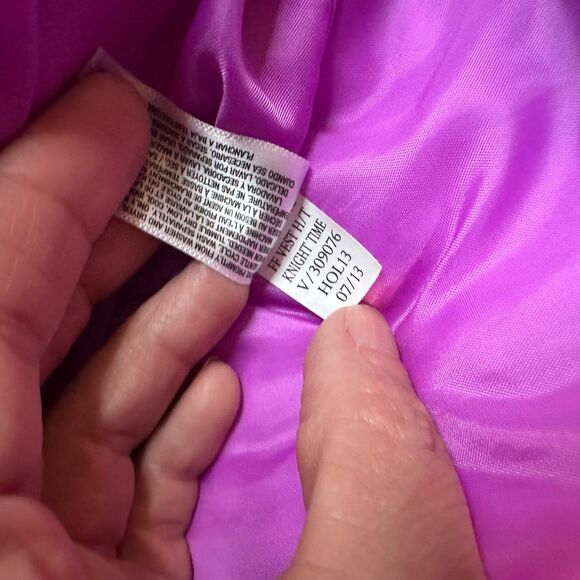 Old Navy Girls XL 16 Puffer Vest Dark Gray Pink Lined Women’s XS-S - Picture 5 of 5